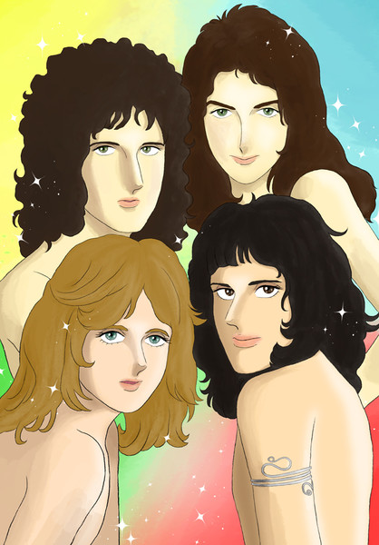 ベルばら風queen はしもとはしこ さんのイラスト ニコニコ静画 イラスト