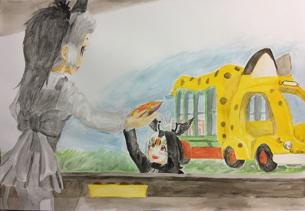 パンのロバやとお客さん 油絵オヤジ さんのイラスト ニコニコ静画 イラスト