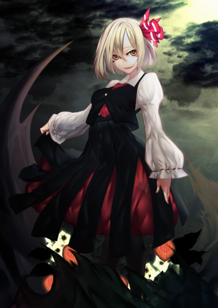 ルーミアちゃん 朱崎紫童 さんのイラスト ニコニコ静画 イラスト