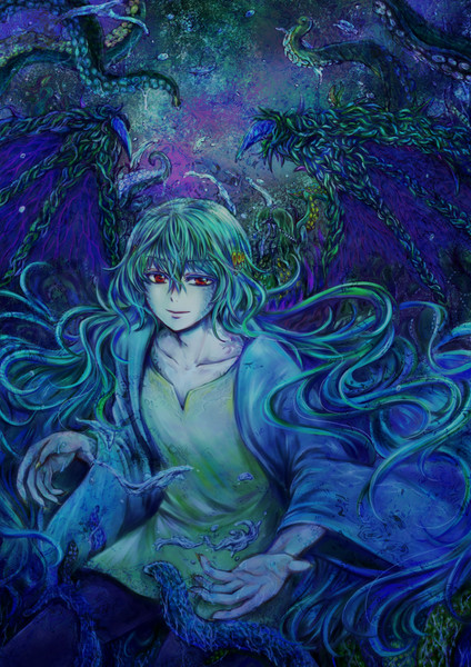 クトゥルー擬人化 真ん中cube さんのイラスト ニコニコ静画 イラスト