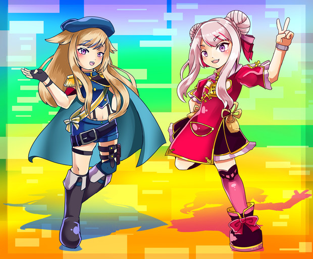 田中ヒメ 鈴木ヒナ Atsu さんのイラスト ニコニコ静画 イラスト