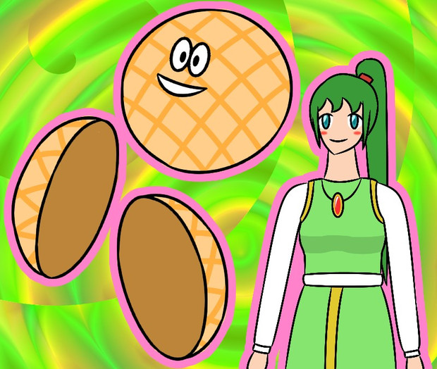 メロンパンと姫 A Artbab00 さんのイラスト ニコニコ静画 イラスト