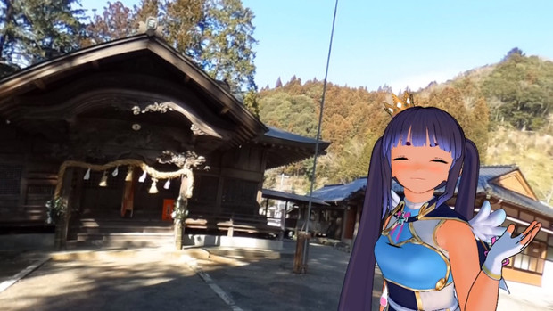 360度背景画像 神社の境内 れぞ さんのイラスト ニコニコ静画 イラスト