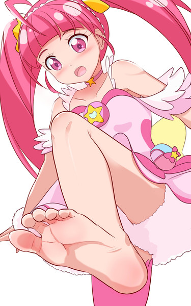 キュアスターに足で踏んでもらう アカバシ さんのイラスト ニコニコ静画 イラスト