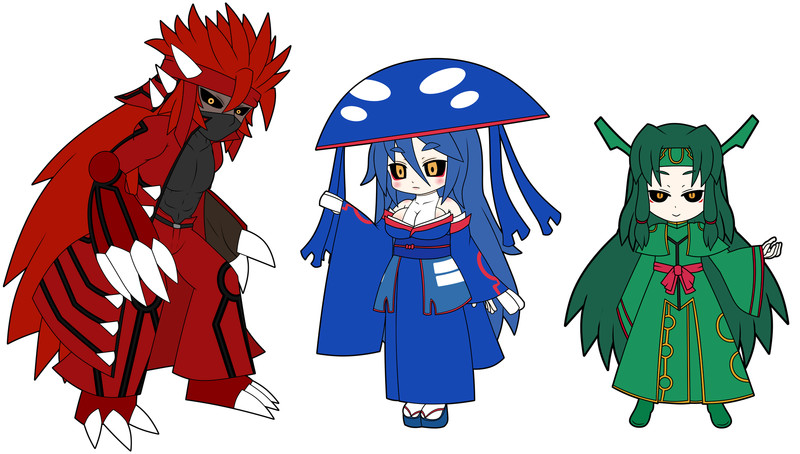 擬人化 Nicosub静画