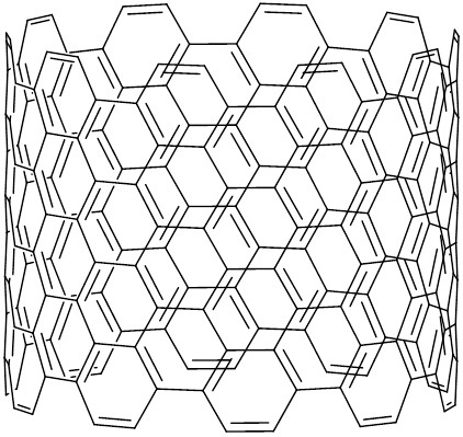 カーボンナノチューブの構造式