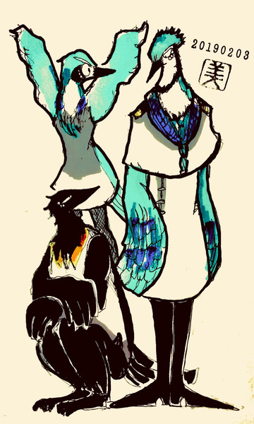 オリキャラ アナログ 落書き