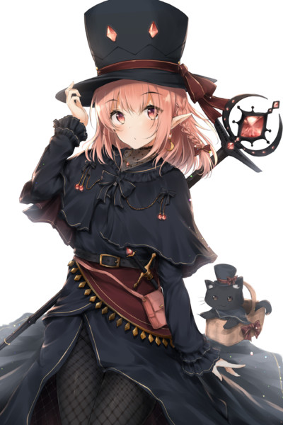 黒魔法使いちゃん 雪白つくよ さんのイラスト ニコニコ静画 イラスト