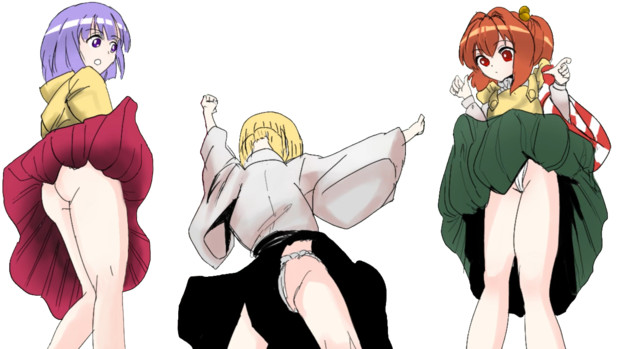 ええい ままよ スカート補完 アナール学派 さんのイラスト ニコニコ静画 イラスト