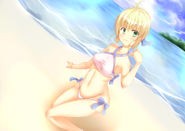 セイバー可愛いよね 草もち さんのイラスト ニコニコ静画 イラスト
