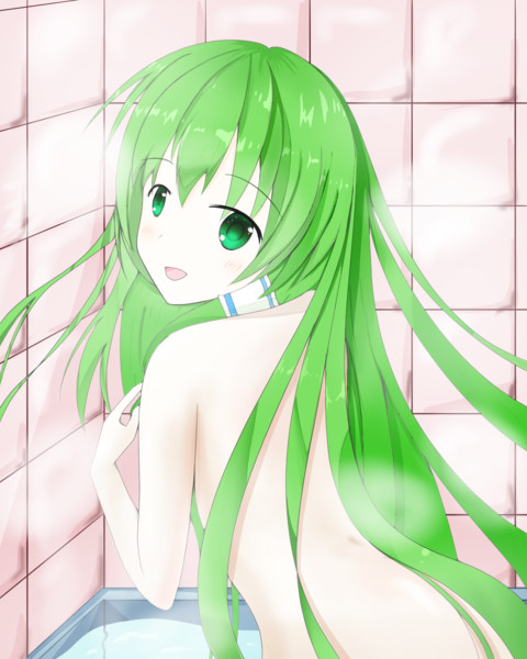 東風谷早苗とスーパードキドキお風呂タイム きゅう さんのイラスト ニコニコ静画 イラスト