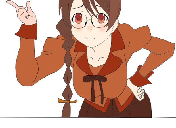 化物語 羽川 映画版 模写 カイマン さんのイラスト ニコニコ静画 イラスト
