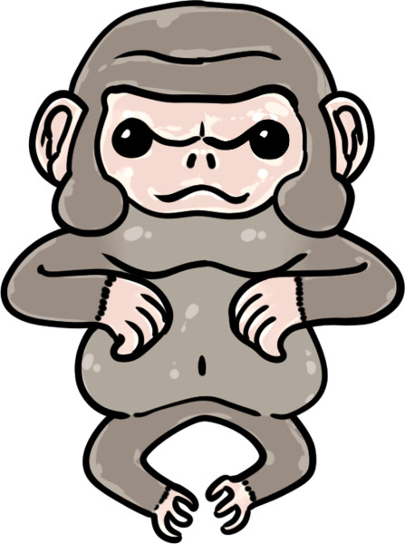 フリー素材的な申年素材 ニコニコ静画 イラスト
