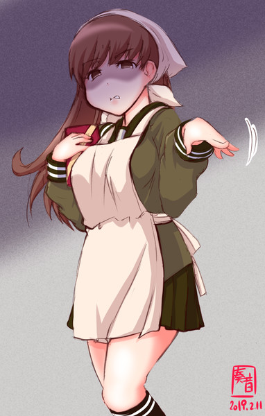 わんどろバレンタインの大井に嫌な顔されながら追い払ってもらいたい 奏音 さんのイラスト ニコニコ静画 イラスト