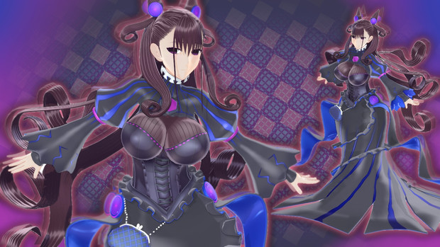 Mmd 紫式部 キャスター モデル配布 あかね さんのイラスト ニコニコ静画 イラスト
