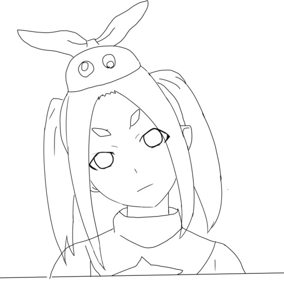化物語 よつぎ 模写 線画 カイマン さんのイラスト ニコニコ静画 イラスト