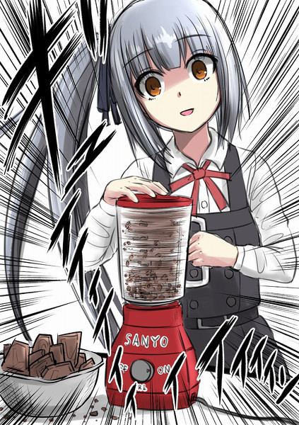 他人が貰ったバレンタインチョコを作り直す霞チャン ｈ2 さんのイラスト ニコニコ静画 イラスト