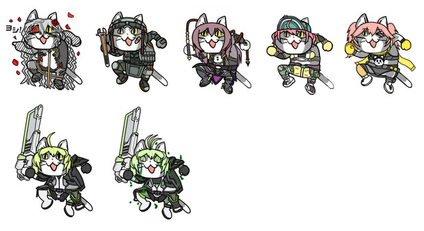 ボーダーブレイク 現場猫２ いんどじん さんのイラスト ニコニコ
