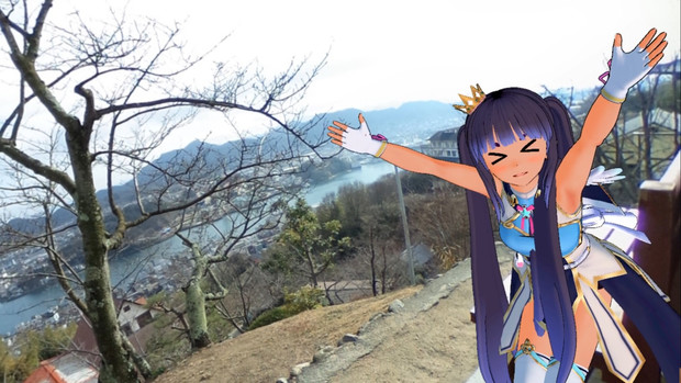 360度背景画像 尾道市を望む展望台 れぞ さんのイラスト ニコニコ静画 イラスト