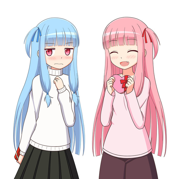 バレンタイン琴葉姉妹 Kaityomoke さんのイラスト ニコニコ静画 イラスト