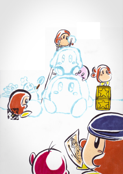 ワドルディ Nicosub静画