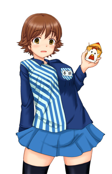 コラボで一人だけ衣装が用意されてなくてローソンの制服を着せられた本田未央 へそ さんのイラスト ニコニコ静画 イラスト
