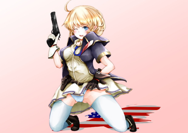 ドルフロ ふとももちゃん きょうのちゃんさま さんのイラスト ニコニコ静画 イラスト