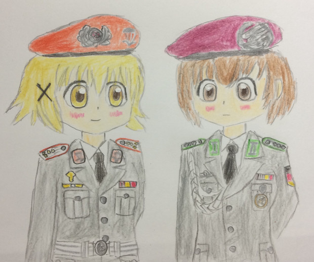 Jäger nach Westen und Osten