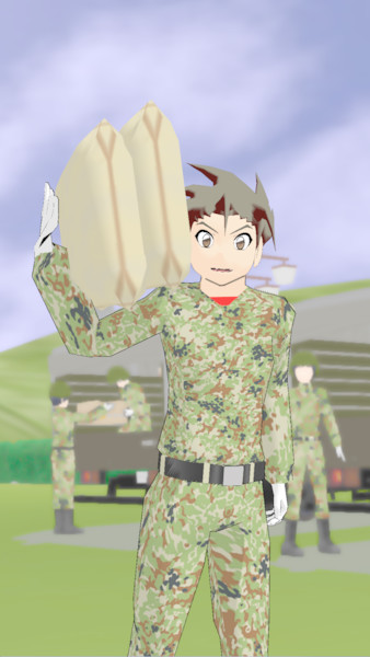 Mmdシンカリオン ツラヌキ陸上自衛隊員 ユウキ さんのイラスト ニコニコ静画 イラスト