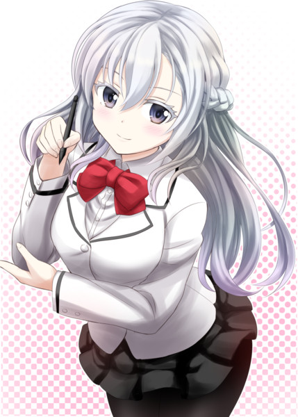 銀髪女子 ふにちか さんのイラスト ニコニコ静画 イラスト