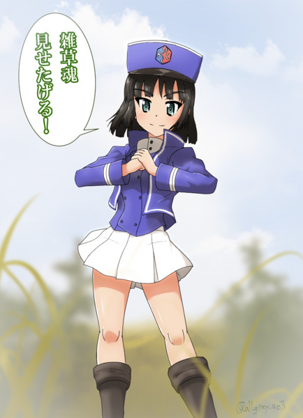 ガルパン 自由学園のソミュア乗り 灰色プリン Nakanokami さんのイラスト ニコニコ静画 イラスト