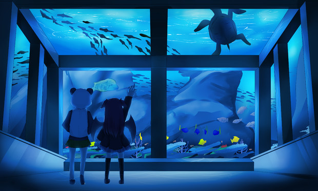 美しい花の画像 最高の水族館 イラスト