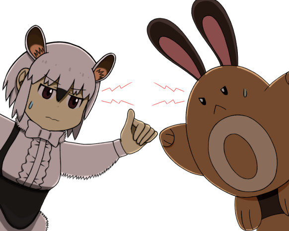 かわいい威嚇合戦 ストライダー さんのイラスト ニコニコ静画 イラスト