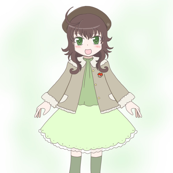 冬服のかのこちゃん まいかつ Nattyan45 さんのイラスト ニコニコ静画 イラスト