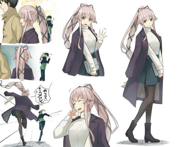お出かけ由良ちゃん詰め合わせ Negahami さんのイラスト ニコニコ静画 イラスト