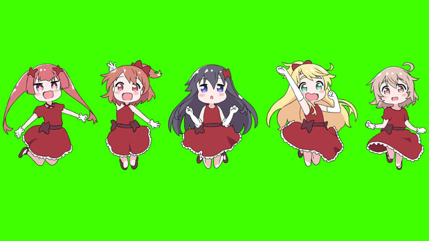わたてんed みんなでジャンプ ひろ さんのイラスト ニコニコ静画 イラスト