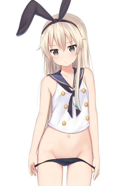 脱ぎ島風 かねかん さんのイラスト ニコニコ静画 イラスト