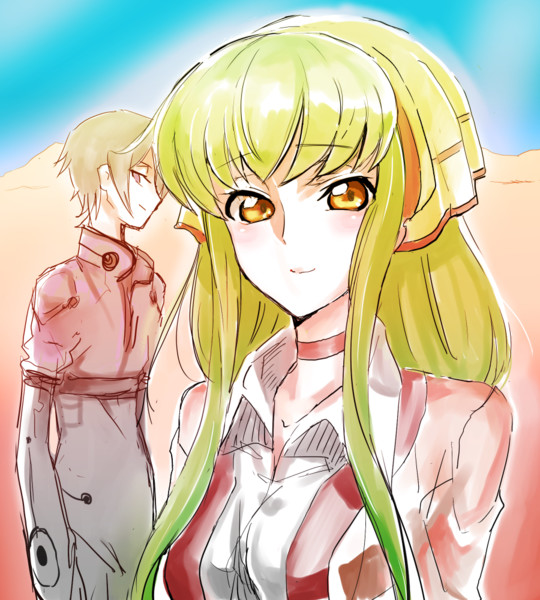 復活記念 ルルーシュ C C ルル ヘイ Yamaten さんのイラスト ニコニコ静画 イラスト