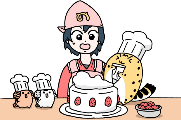 ケーキ作り ナイジン さんのイラスト ニコニコ静画 イラスト