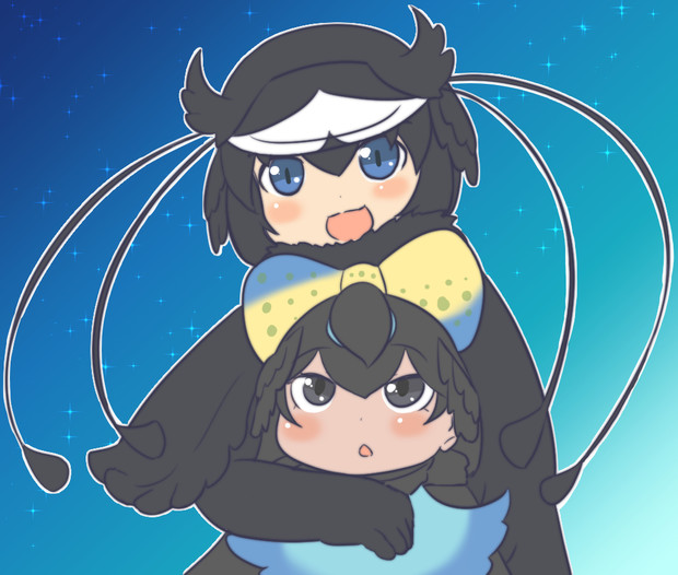 フウチョウコンビ / 風龍 さんのイラスト