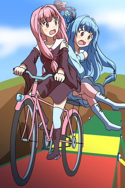 私をゲレンデに連れてって 葵ちゃんの乙女乗り練習atマッドマウンテン あるめい ある名作ファン さんのイラスト ニコニコ静画 イラスト