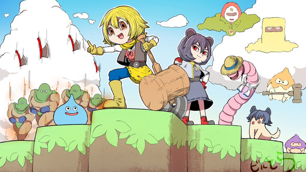 とらねずの人の支援絵 ドラゴンクエストビルダーズ2 Aik アイク さんのイラスト ニコニコ静画 イラスト