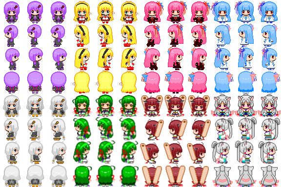 ボイスロイドキャラチップ Rpgツクールmv用 Nomaly さんのイラスト ニコニコ静画 イラスト
