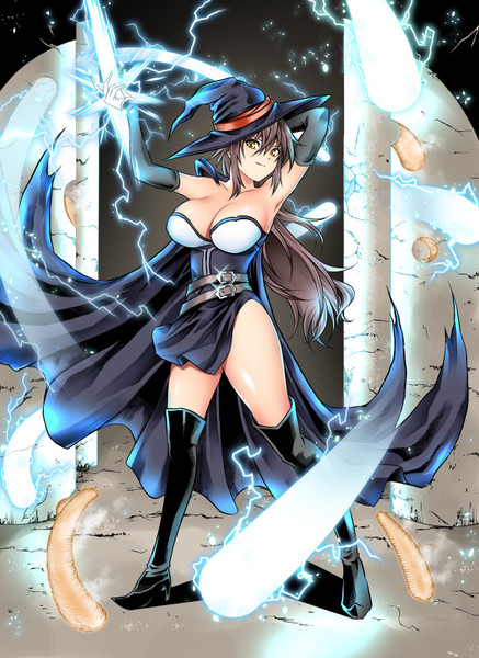 オリジナル 電撃使いの魔女さん Hayau さんのイラスト ニコニコ静画 イラスト