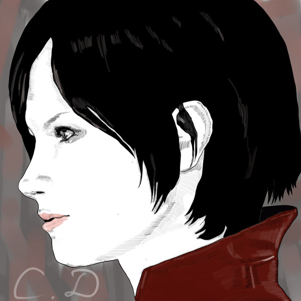 エイダ横顔 たわわ さんのイラスト ニコニコ静画 イラスト