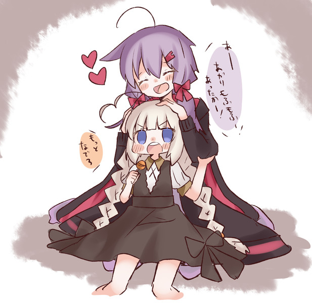 あかりちゃんをもふもふするゆかりさん 縞城依月 さんのイラスト ニコニコ静画 イラスト