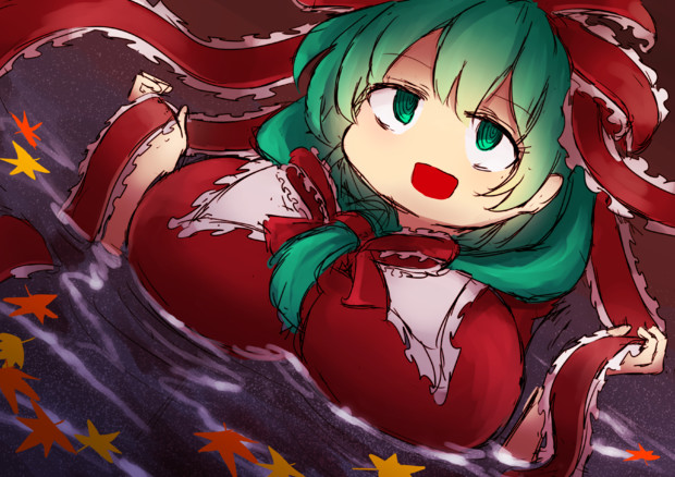 おっぱいぷかぷかさせてる雛ちゃん うろむろ さんのイラスト ニコニコ静画 イラスト