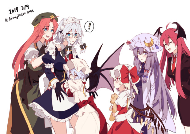 咲夜 さん ーーーーーー ひまでら さんのイラスト ニコニコ静画 イラスト