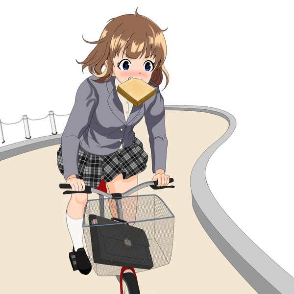 遅刻しそうな忍ちゃん ザラメ さんのイラスト ニコニコ静画 イラスト