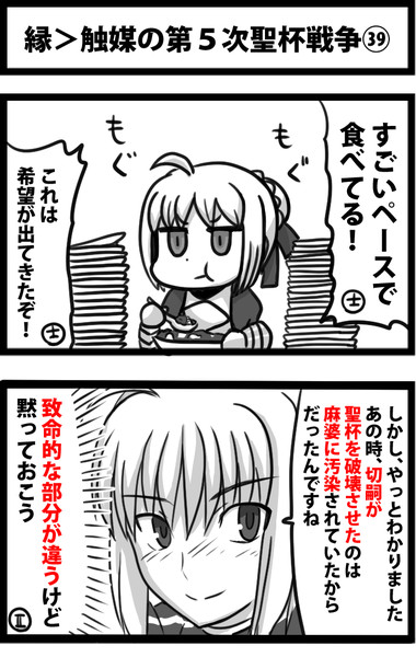 縁 触媒の第５次聖杯戦争 しゃがみ弱p さんのイラスト ニコニコ静画 イラスト